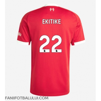 Liverpool Hugo Ekitike #22 Tricou Fotbal Replică 2025-26 Barbati Acasa